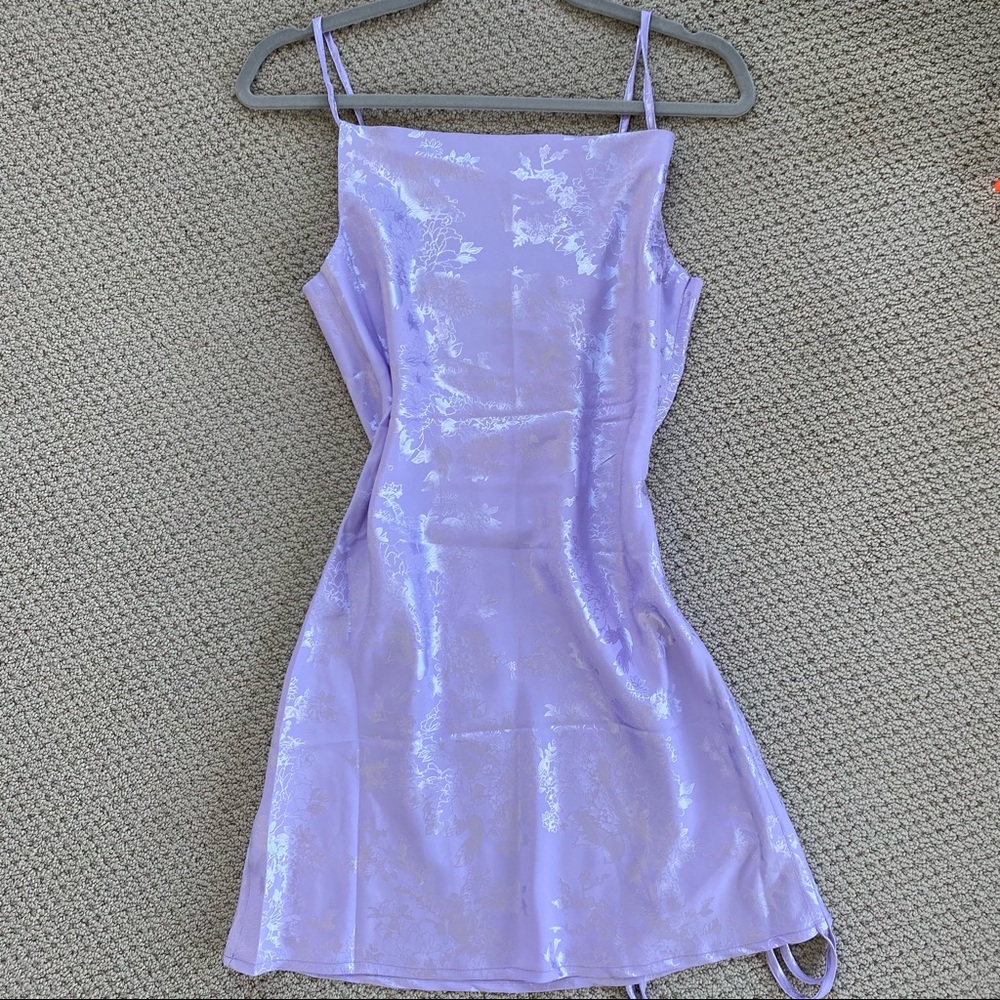 New with tag Mini dress - purple